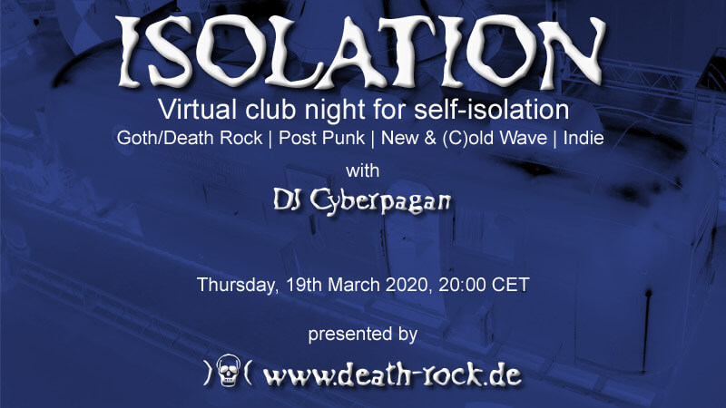 19.03.2020: Isolation #1 Livestream