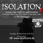 7 May 2020: Isolation #8 Livestream
