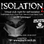 28 May 2020: Isolation #11 Livestream