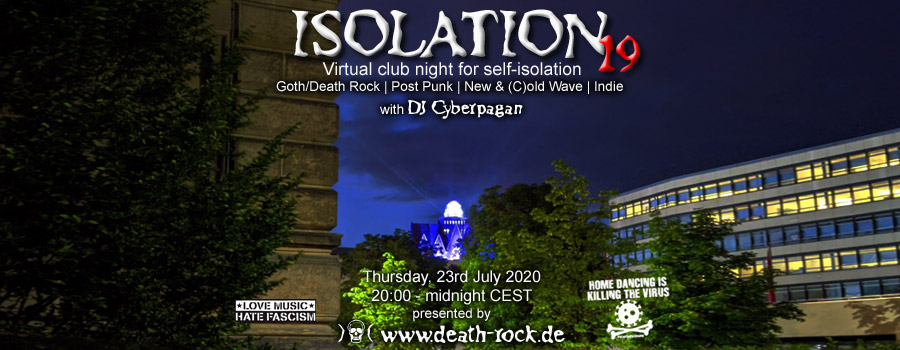 23.07.2020: Isolation #19 Livestream