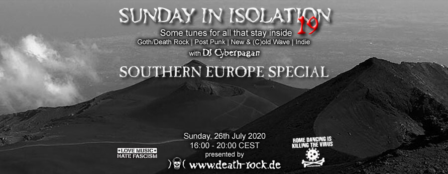 26.07.2020: Sunday in Isolation #19 Livestream