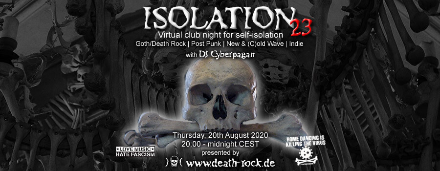 20.08.2020: Isolation #23 Livestream