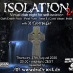 27.08.2020: Isolation #24 Livestream