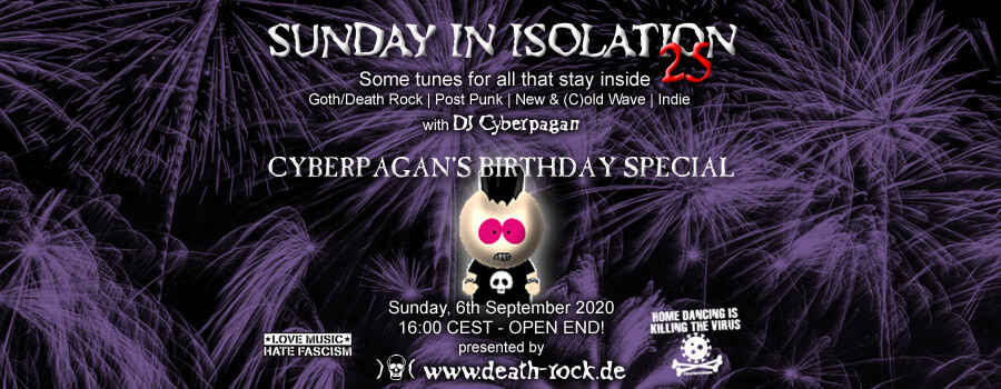 06.09.2020: Sunday in Isolation #25 Livestream
