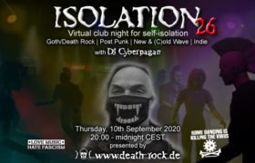10.09.2020: Isolation #26 Livestream