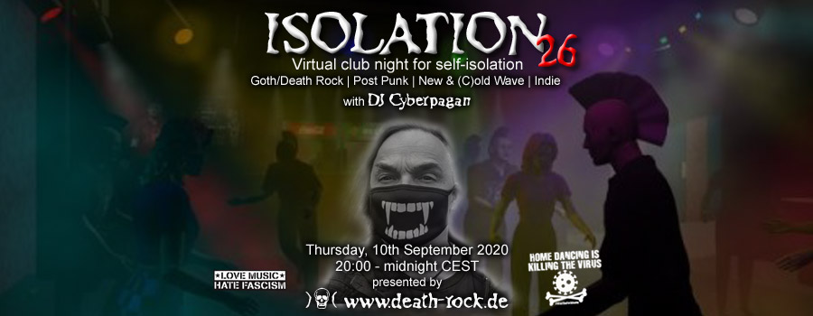 10.09.2020: Isolation #26 Livestream