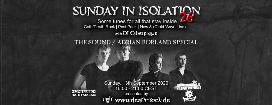 13.09.2020: Sunday in Isolation #26 Livestream