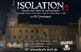 17.09.2020: Isolation #27 Livestream