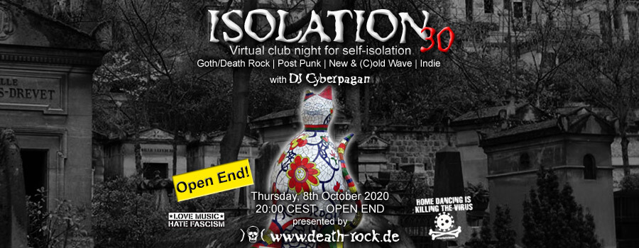 08.10.2020: Isolation #30 Livestream