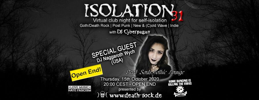 15.10.2020: Isolation #31 Livestream