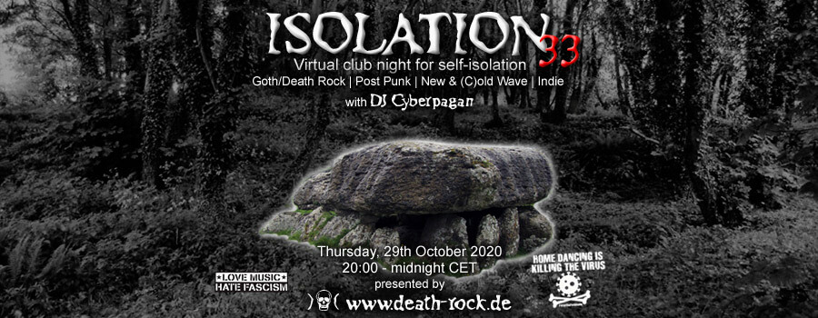 29.10.2020: Isolation #33 Livestream