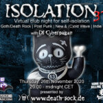 26.11.2020: Isolation #37 Livestream