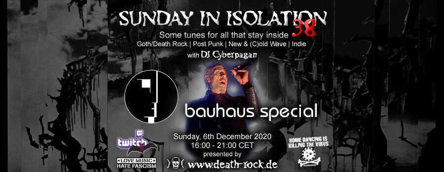 06.12.2020: Sunday in Isolation #38 Livestream