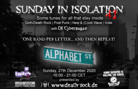 27.12.2020: Sunday in Isolation #41 Livestream