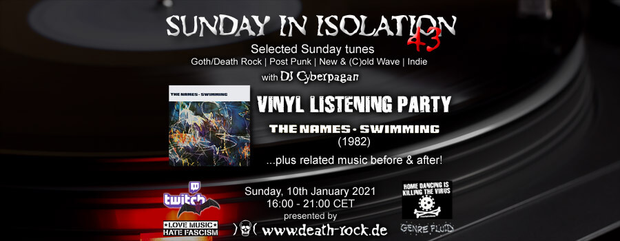 10.01.2021: Sunday in Isolation #43 Livestream