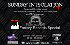 17.01.2021: Sunday in Isolation #44 Livestream