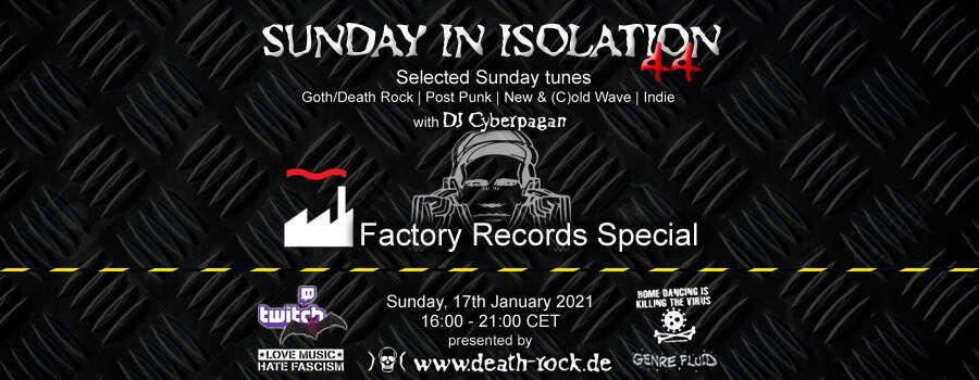 17.01.2021: Sunday in Isolation #44 Livestream