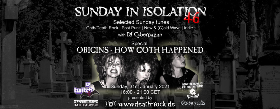 31.01.2021: Sunday in Isolation #46 Livestream