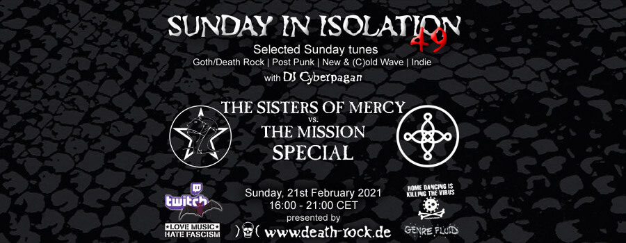21.02.2021: Sunday in Isolation #49 Livestream