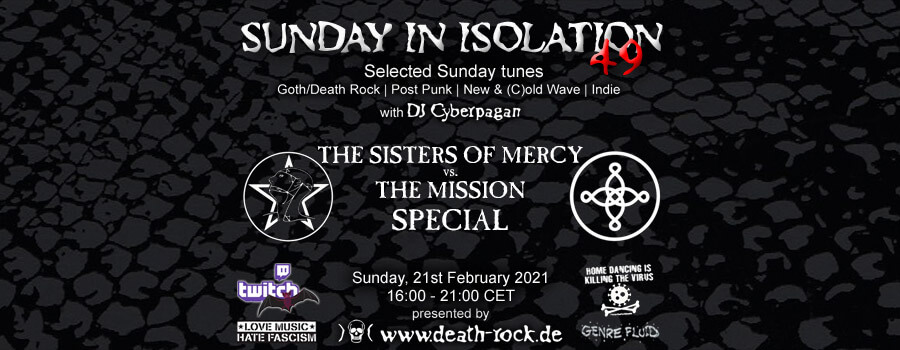 21.02.2021: Sunday in Isolation #49 Livestream