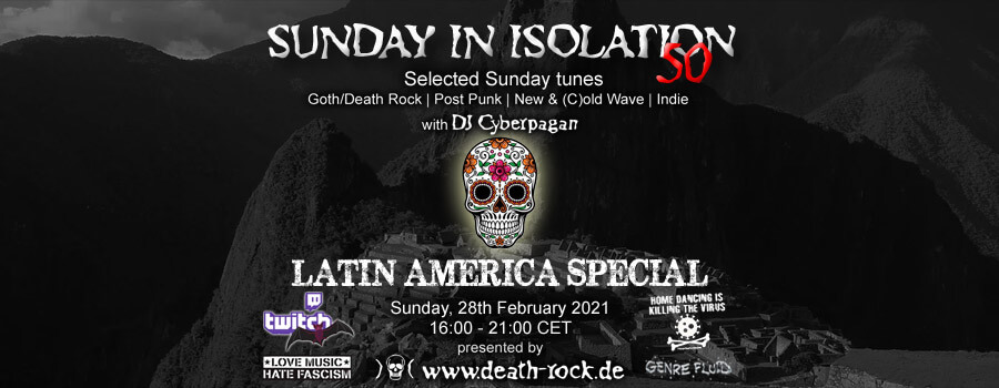 28.02.2021: Sunday in Isolation #50 Livestream