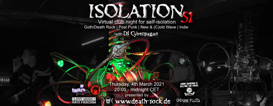 04.03.2021: Isolation #51 Livestream