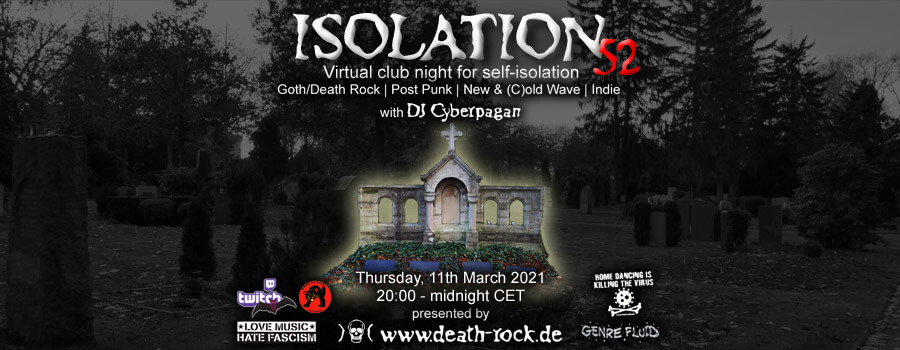 11.03.2021: Isolation #52 Livestream