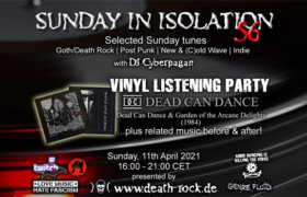 11.04.2021: Sunday in Isolation #56 Livestream