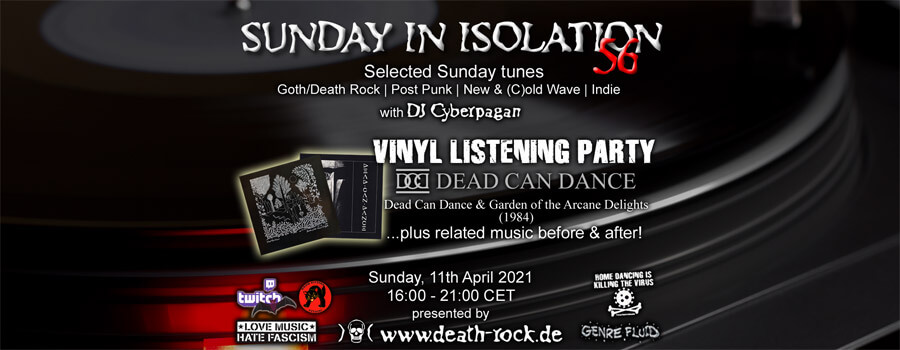 11.04.2021: Sunday in Isolation #56 Livestream