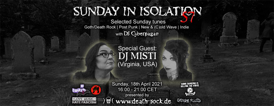 18.04.2021: Sunday in Isolation #57 Livestream