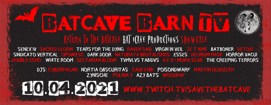 10.04.2021: Batcave Barn TV Livestream