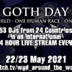 22nd-23rd May 2021: World Goth Day Livestream