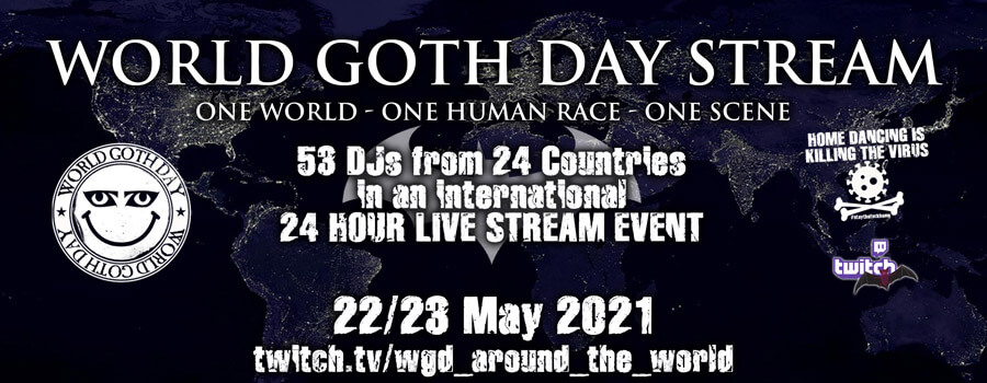 22.-23.05.2021: World Goth Day Livestream