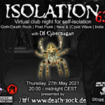 27th May  2021: Isolation #63 Livestream