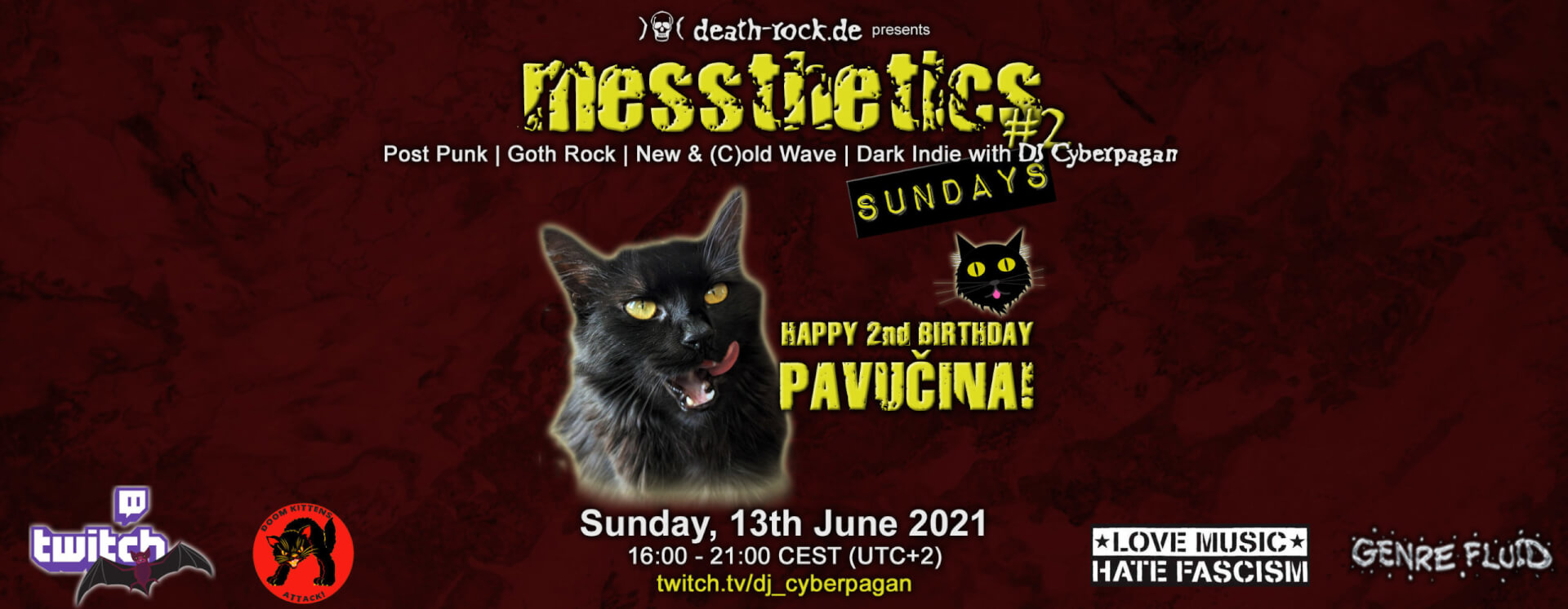 13th June 2021: messthetics sundays #2 Livestream