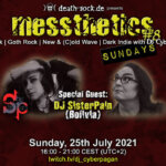 25th July 2021: messthetics sundays #8 Livestream