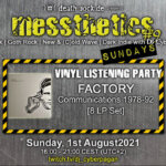 1st August 2021: messthetics sundays #9 Livestream