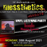 30.08.2021: messthetics MONdays 13 Livestream