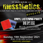 19.09.2021: messthetics sundays 16 Livestream