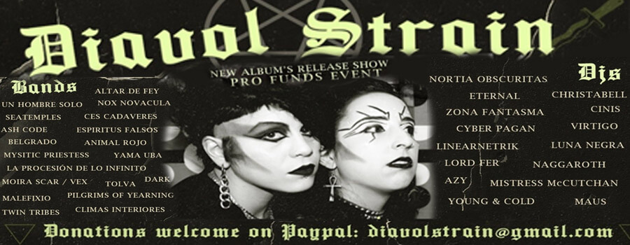 16.10.2021: Diavol Strain Fundraising Fest Livestream