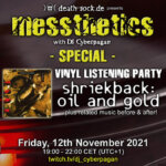 12th November 2021: messthetics special Livestream