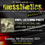 5 December 2021: messthetics sundays 27 Livestream