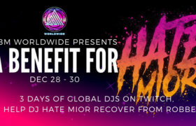 28.-30.12.2021: EBM Worldwide - Benefit for DJ HATE Mior Livestream