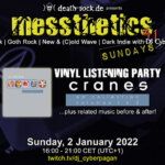 2 January 2022: messthetics sundays 31 Livestream