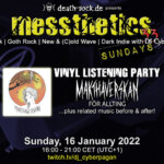 16 January 2022: messthetics sundays 33 Livestream