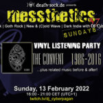 13 February 2022: messthetics sundays 37 Livestream