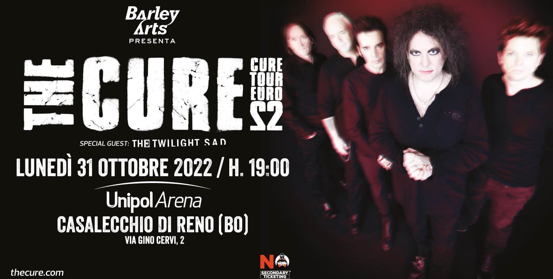 31.10.2022: The Cure in Bologna