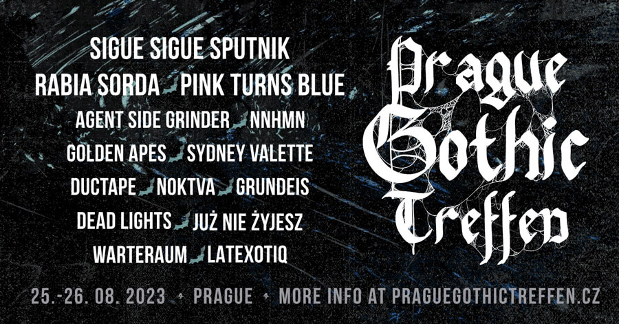 25.-26.08.2023: XVIII. Prague Gothic Treffen