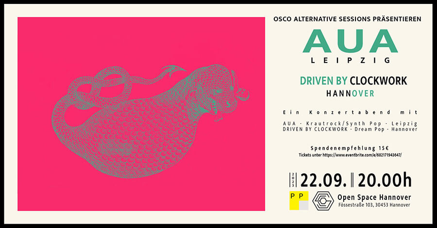 22.09.2023: AUA & Driven By Clockwork in Hannover