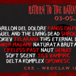 3-5 October 2024: Return to the Batcave Festival in Wroclaw